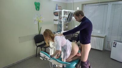 Секс в стоматологии русское порно от Anal Fans Couple