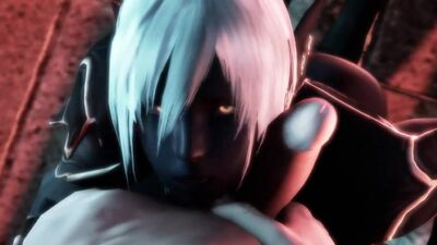 Dark Elf - oral sex; minet; blowjob; deepthroat; lipfuck; licking; facefuck; doggystyle; riding; 3D sex porno hentai; [Skyrim]