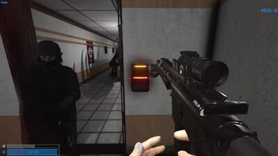 [Hell Door] ЗАСТРЯЛ В ТЕКСТУРАХ ВО ВРЕМЯ ПОГОНИ В SCP SECRET LABORATORY!