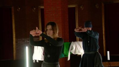 Школа экстрасенсов: Диана Гончаренко - Повторить позу Свами Даши