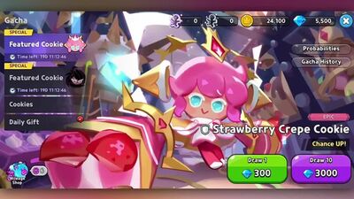 [Royal Mike] Cookie Run Kingdom - All Cookies' Gacha Draw Animation (Up to Pure Vanilla Cookie)