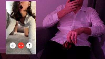 Звонок куколду по видео-связи