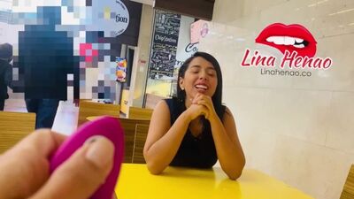 I masturbate in public in a shopping center in BOGOTA 