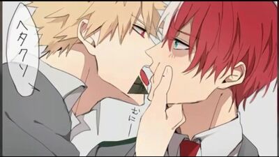 Todoroki Shouto x Katsuki Bakugou // TodoBaku // True love