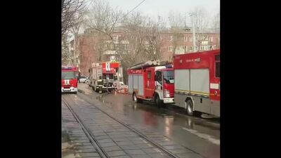 ТЦ "Персей". Пожар. 04.04.18