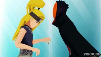 [MMD Naruto] Notice Me Senpai - Tobi_Deidara