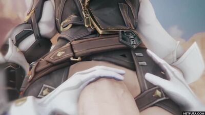 (Sound)Ashe taker pov [Overwatch;Porn;Hentai;Reverse;Blowjob;Bj;Futanari;Dickgirl;Dom;R34;Sex;SFM;порно;секс;фута;овервотч]