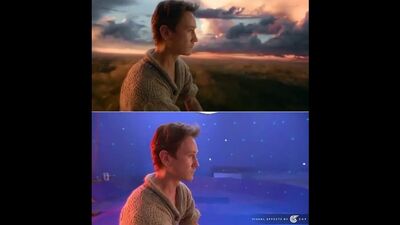 Upon the Magic Roads (2021)' Before/After VFX