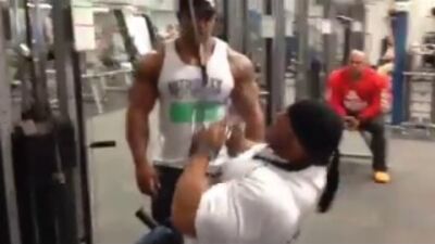 Mamdouh Elssbiay Trains Back