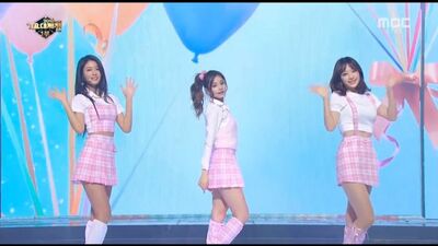 161231 Seolhyun (AOA) x Hani (EXID) x Tzuyu (TWICE) - To My Boyfriend (by Fin.KL) @ MBC Gayo Daejejeon