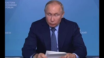 Путин издал странный звук