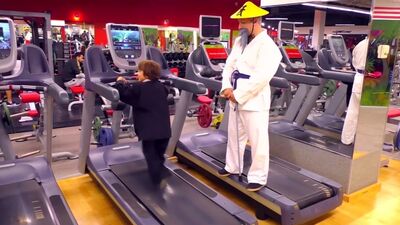 [KiKiDo] Аминка в ШОKе!!! Камиль РЕШИЛ СТАТЬ СИЛЬНЫМ!