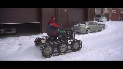 {Гараж 54} ВЕЗДЕХОД из УРАЛа #4 - ПЕРВЫЙ ВЫЕЗД