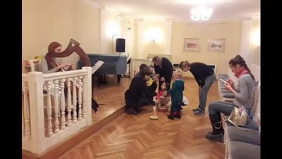 Мультимузыка для малышей с арфой в Музее Римского-Корсакова