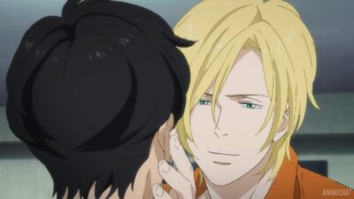 Банановая рыба (3 серия). Поцелуй Эша и Эйджи.