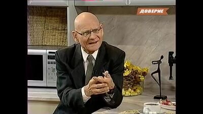 Телеканал "Доверие". Программа "У кого что болит". Морж Сергей Максимов