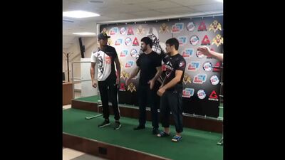 Мурад Рамазанов - Нурсултан Рузибоев взвешивание