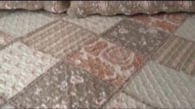 Ласкутный покрывало