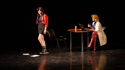 3.2 «Что-то из Москвы» cosband. Evangelion. Мисато Кацураги. Рицуко Акаги. Москва