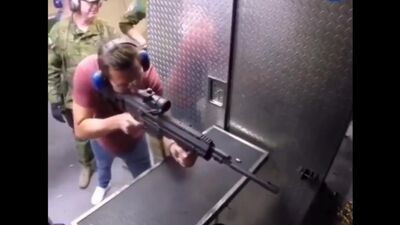 Звуки выстрела. Стрельба от пистолета до пулемёта.