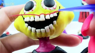 [Лепка ОК] ЛЕМОН ДЕМОН и Бойфренд►Lemon Из игры Friday Night Funkin AMV. Лепим фигурки из пластилина с Лепка ОК