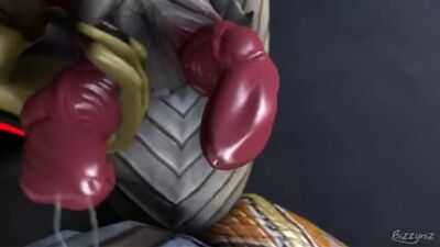 DOUBLE DICKED FUTA SPACE SNAKE FACE FUCKS YOU