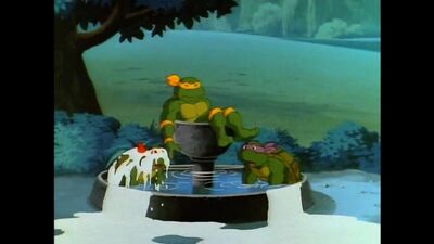 Черепашки Мутанты Ниндзя 4 Сезон 20 Серия «Злая черепаха» (1987)