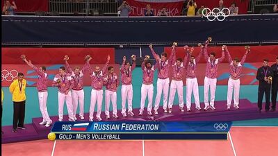 Волейбол. Мужчины. Финал Олимпийских игр-2012. Россия - Бразилия 3:2