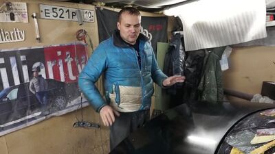 [Яковлев Миша] Если долго мучиться, что-нибудь получится! Мерседес V12.