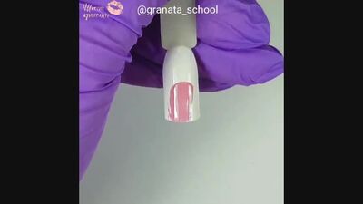 Маникюр Перепелиное яйцо