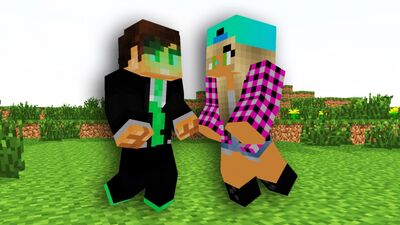 Minecraft Мультики. Ивангай и Марьяна Ро. Атака зомби(EeOneGuy и Maryana Ro)
