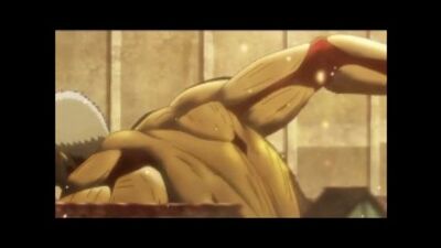 Бронированный Титан пробивает брешь в стене Мария