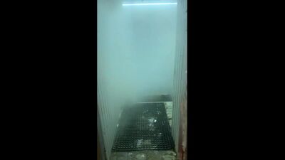 В Перми у цирка снова затопило подвальное помещение горячей водой