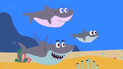 Развивающие и обучающие мультики - Акуленок (Моя Семья) теремок песенки для дете