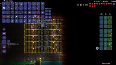 [GGGAME !!!!!] Стена Плоти в мире шириной 100 блоков || Супер Микро Террария