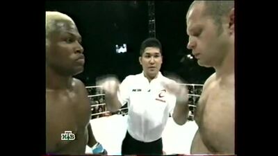 Федор Емельяненко-Кевин Ренделман(НТВ 2004 год)Fedor Emelianenko-Kevin Randleman