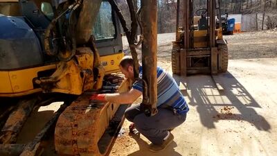 [David KAMAZ LIFE USA] Мой метод борьбы с соседом. Навожу порядок в лесу.