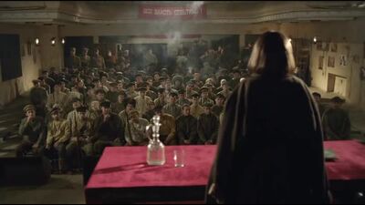 Страсти по Чапаю (2012). Антирелигиозная пропаганда