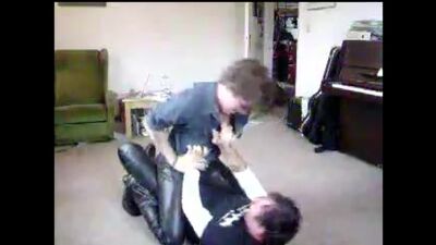 Schoolboy pin in full leather