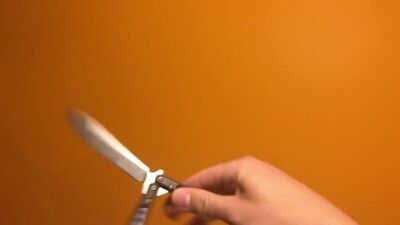 Butterfly Knife Tricks for Beginners #1 (Basic Opens)