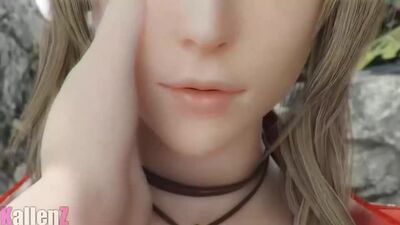 Aerith Gainsborough - 3D sex porno hentai; [Final Fantasy 7]