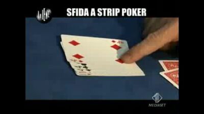 Pamela Camassa poker strip full