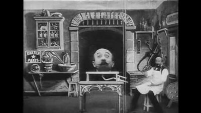 Человек с резиновой головой (1901 )Жорж Мельес