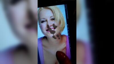 Сперма на лице Denise Van Outen