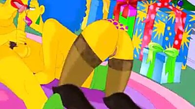 Гомер трахает Пирожок и Selma