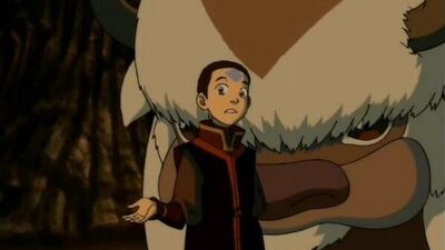 Аватар: легенда об Аанге прикол( 3 сезон 2 серия)