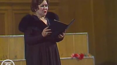 Л.Керубини _Аве Мария_. Ирина Архипова и Олег Янченко (1983)