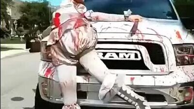 Авто на хэллоуин