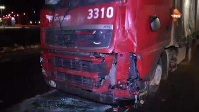 21.11.2016 Автобус ехавший по маршруту Москва – Гомель, разбился под Калугой