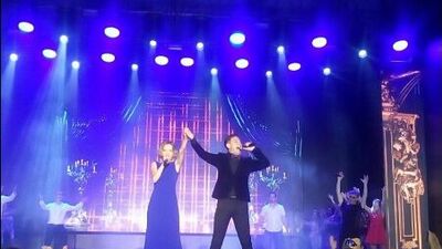 Елена Бахтиярова, Сергей Сорокин и участники форума Таврида - Призрак оперы